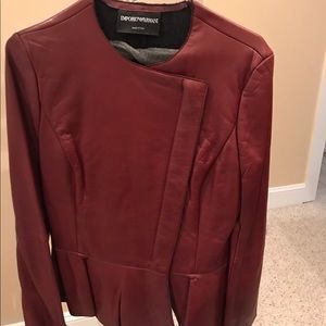 Emporio Armani leather jacket